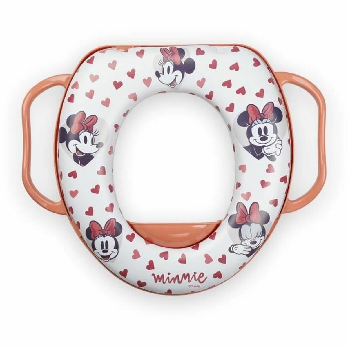 ThermoBaby MINNIE Baby WC-Aufsatz mit Sicherheitsgriffen und gepolsterter Sitzfläche