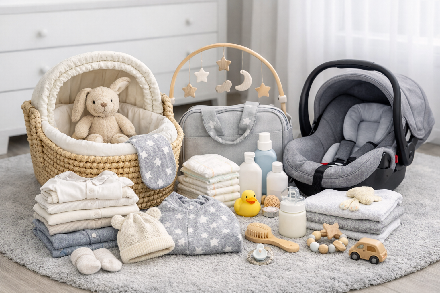 Erstausstattung fürs Baby: Was Eltern wirklich brauchen