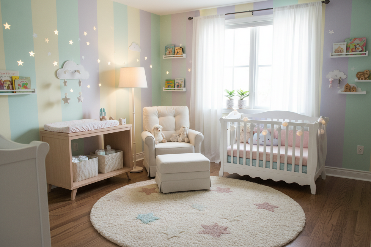 Das perfekte Babyzimmer: ruhig, sicher & zeitlos gestaltet