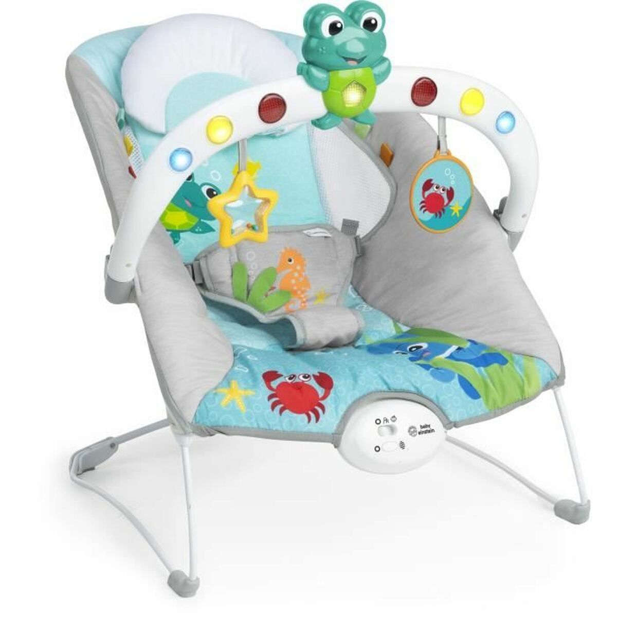 Baby Einstein Ocean Blau Liegestuhl mit Musik und Licht