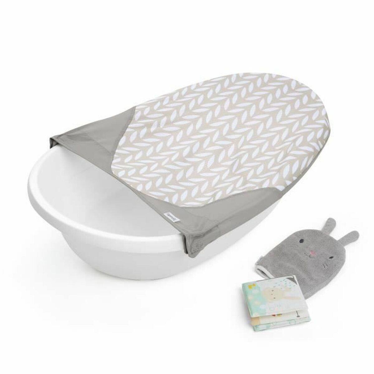 Badewanne Ingenuity Sylvi Weiß Taupe 19,5 x 69,4 x 43 cm