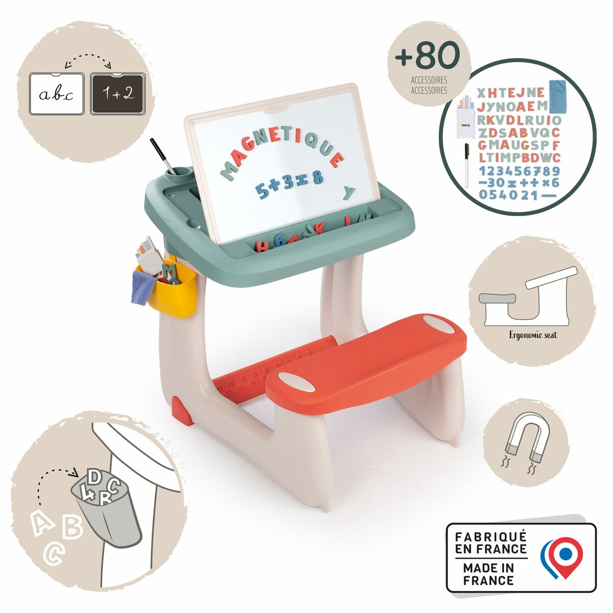 Schreibtisch Smoby grün