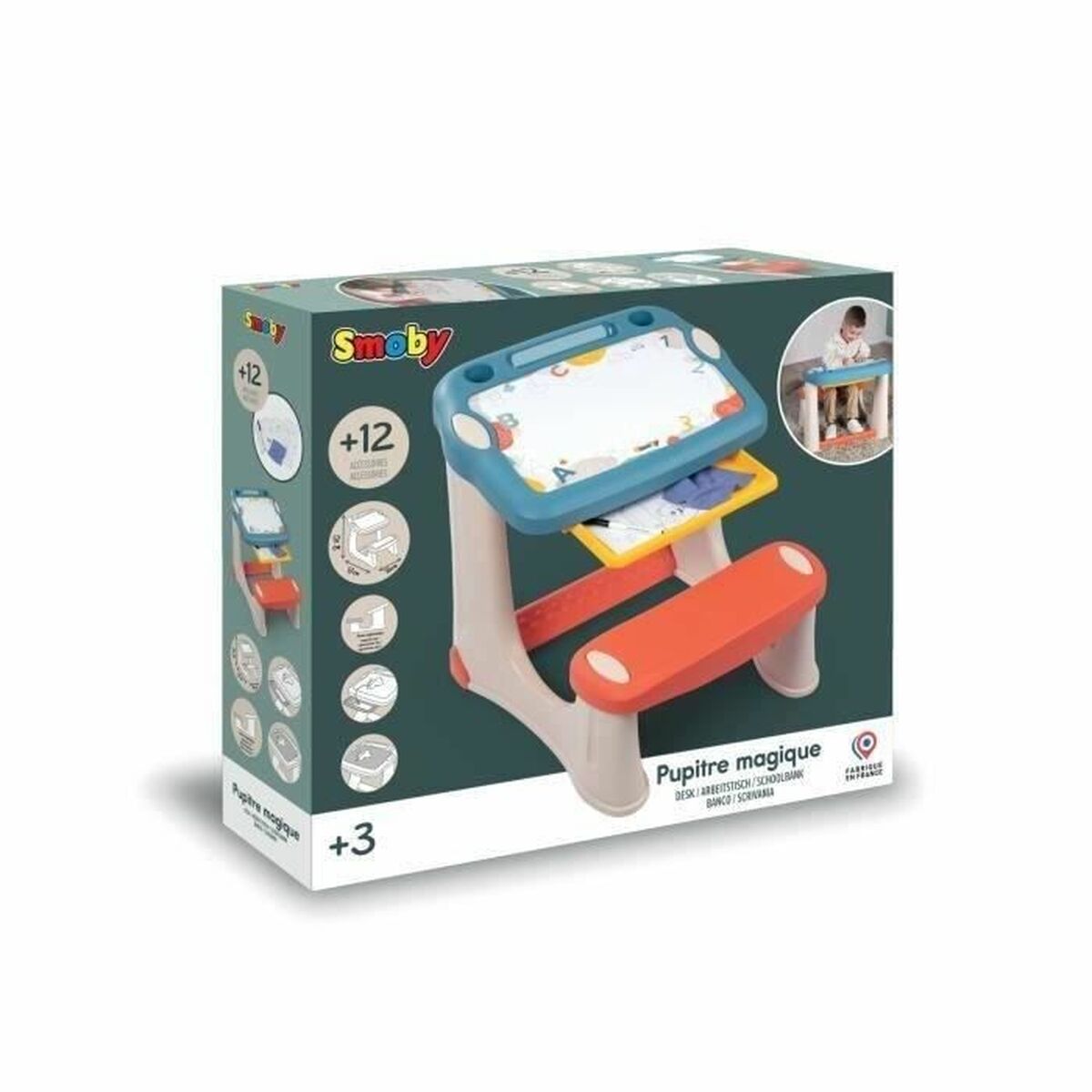 Schreibtisch Smoby Magic desk Blau
