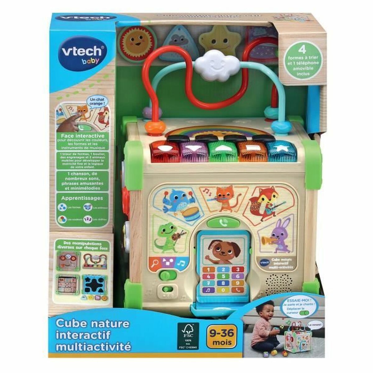 Interaktives Spielzeug für Babys Vtech Baby 80-617105 18 X 20 X 29 CM