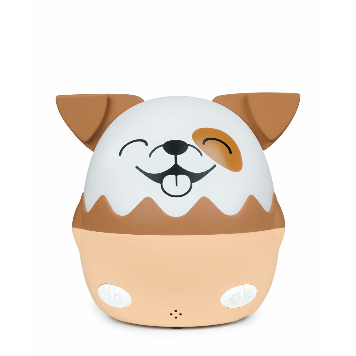 Nachtlicht Bigben NLPKIDSDOG Braun Kunststoff