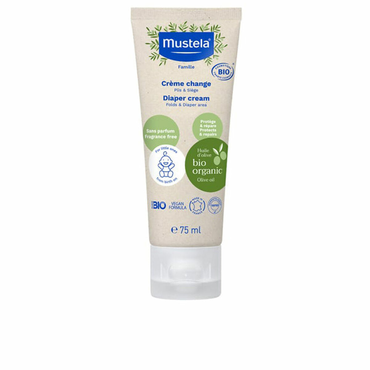 Windelzone Tagespflegecreme Mustela Bio Windel
