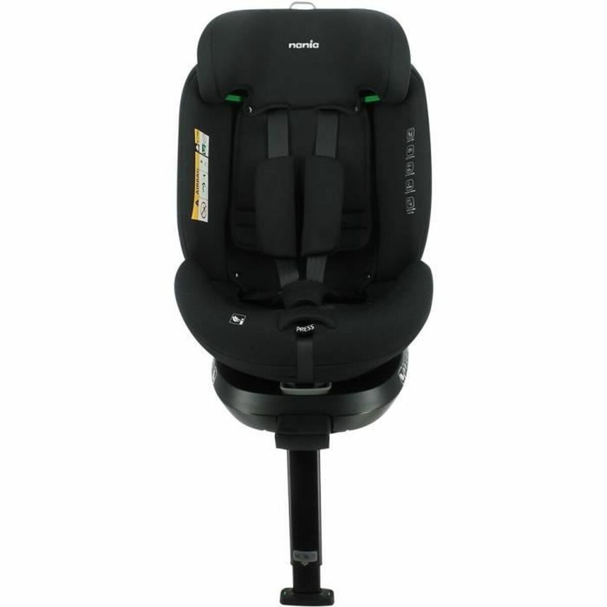 Autositz Nania SPIRIT Schwarz ECE R129/04