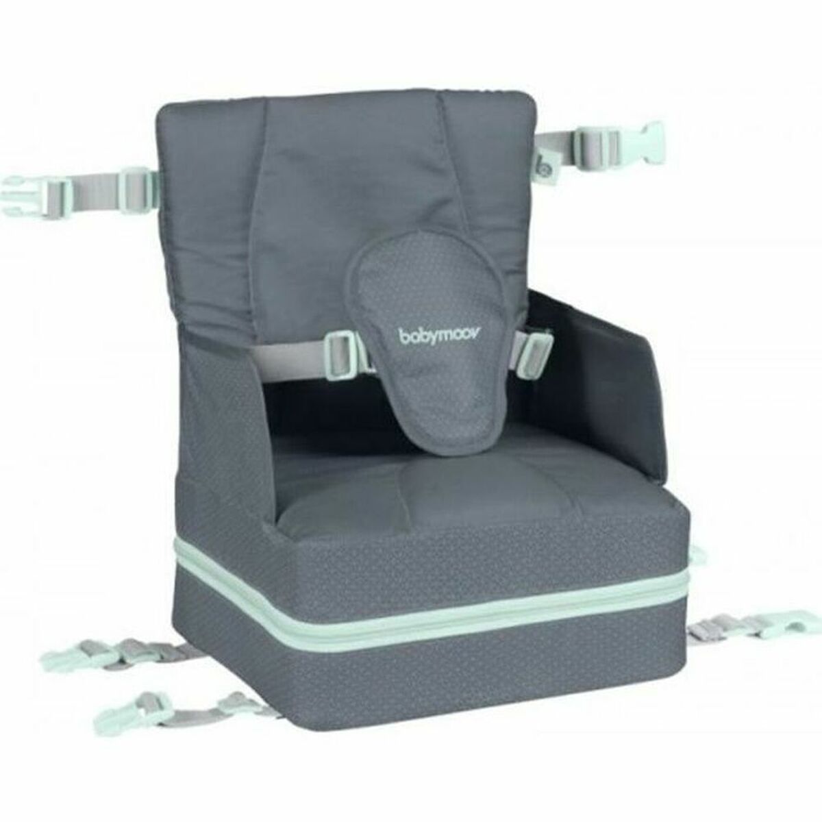 Babymoov Up & Go Grau tragbarer Kindersitz für Babys und Kleinkinder