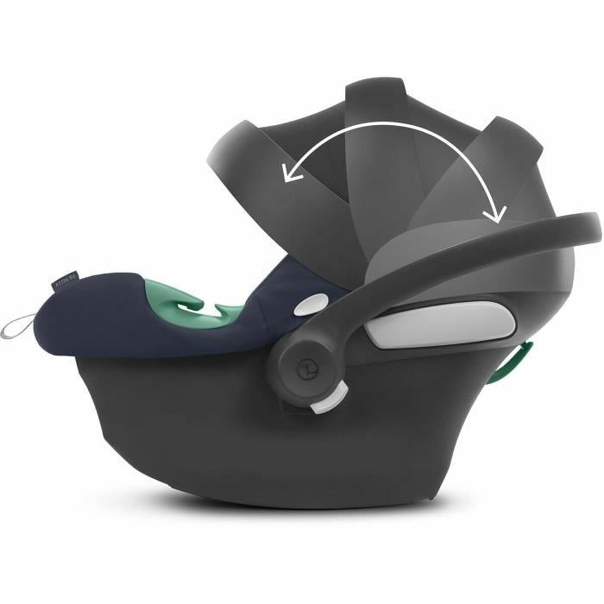 Autositz Cybex Aton B2 i-Size Blau ECE R129/04 ISOFIX