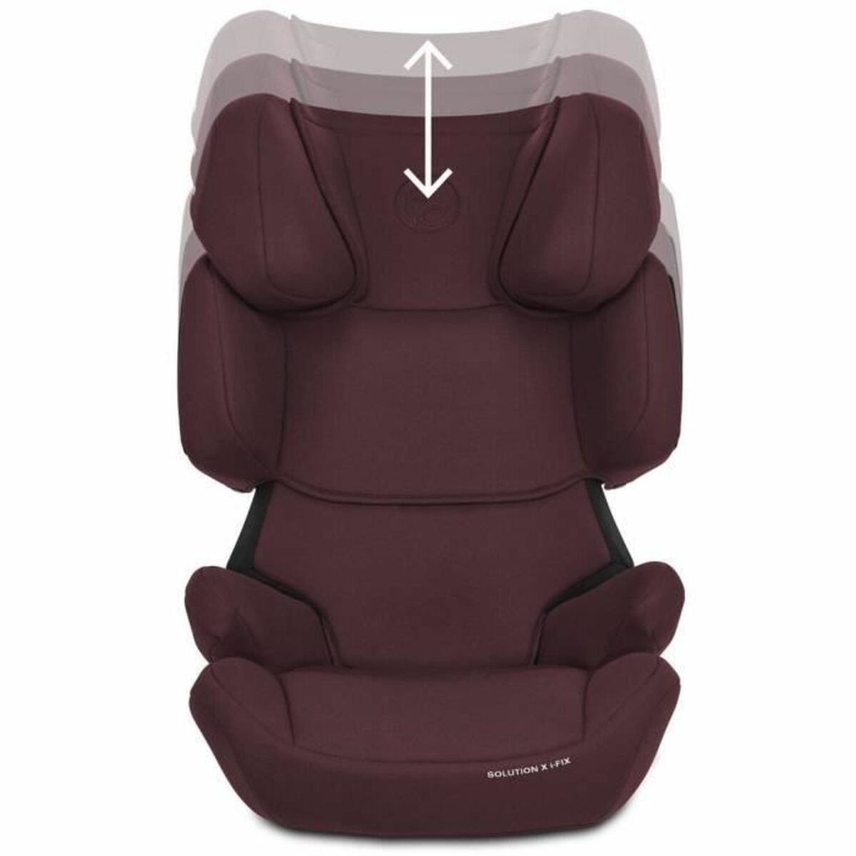 Autositz Cybex Solution X i-Fix Rumba Rot rouge ECE R129/04 ISOFIX