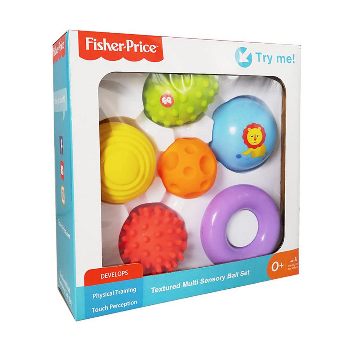 Bälle Fisher-Price Bunt 6 Stücke