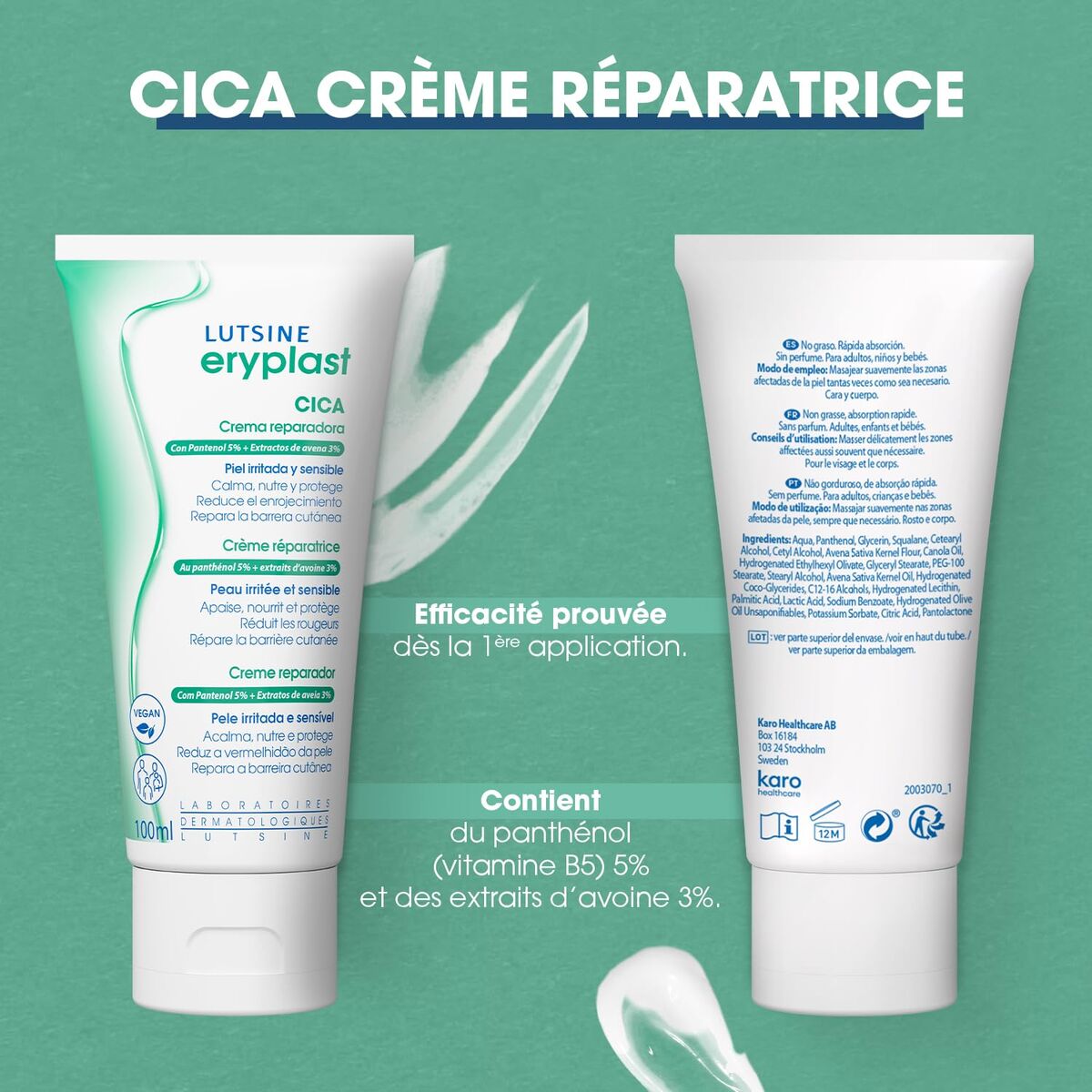 Baby Reparaturcreme Eryplast ERYPLAST CICA 100 ml