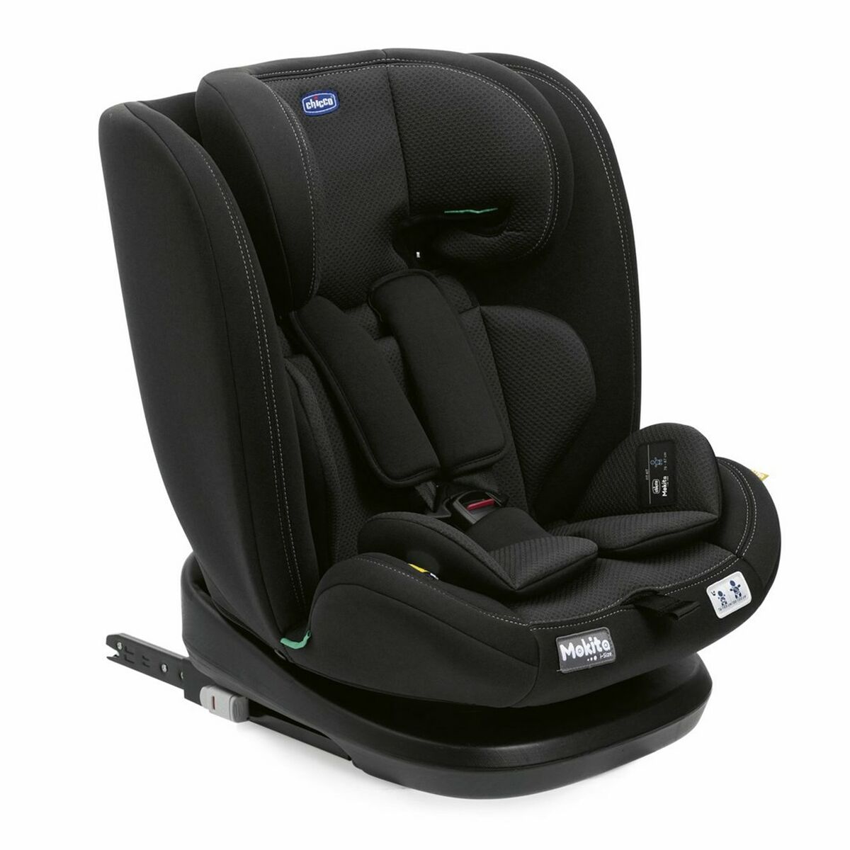 Autositz Chicco 0+ (de 0 a 13 kilos) I (9 - 18 kg) II (15-25 kg) III (22 - 36 kg) ECE R129/04 Schwarz