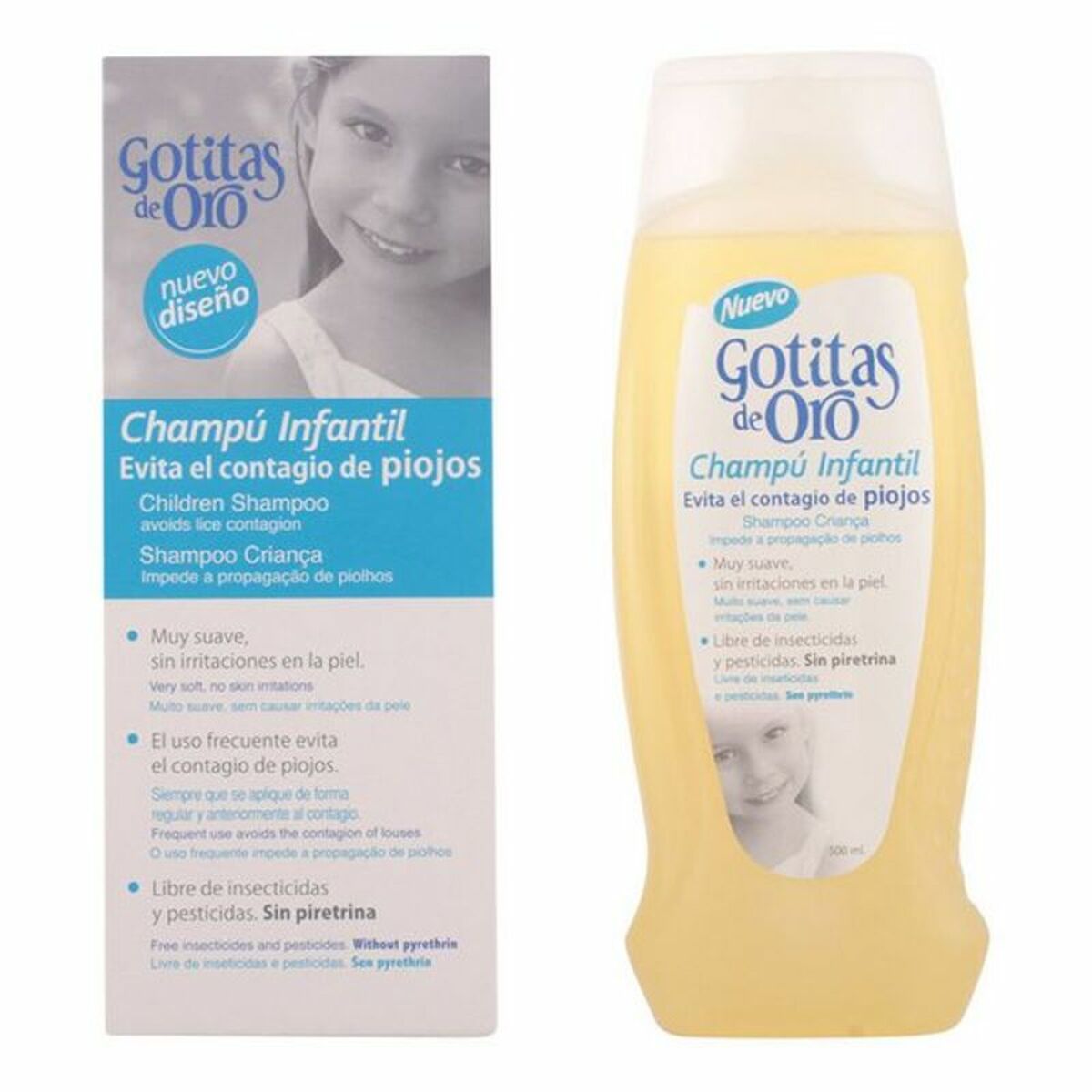 Anti-Läuse Shampoo Instituto Español Infantil 500 ml