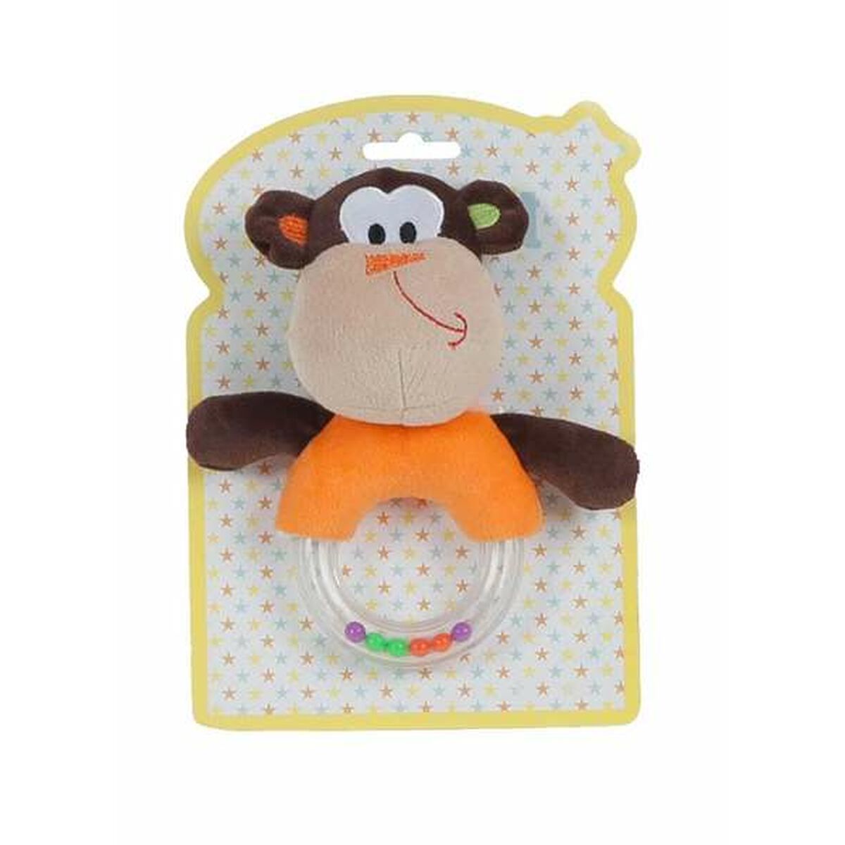 Rassel Affe 16 cm von BigBuy Fun - Babyrassel für Kleinkinder
