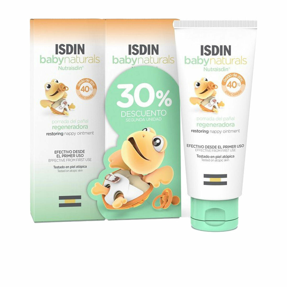 Windelwundcreme Isdin BABY NATURALS 100 ml 2 Stück