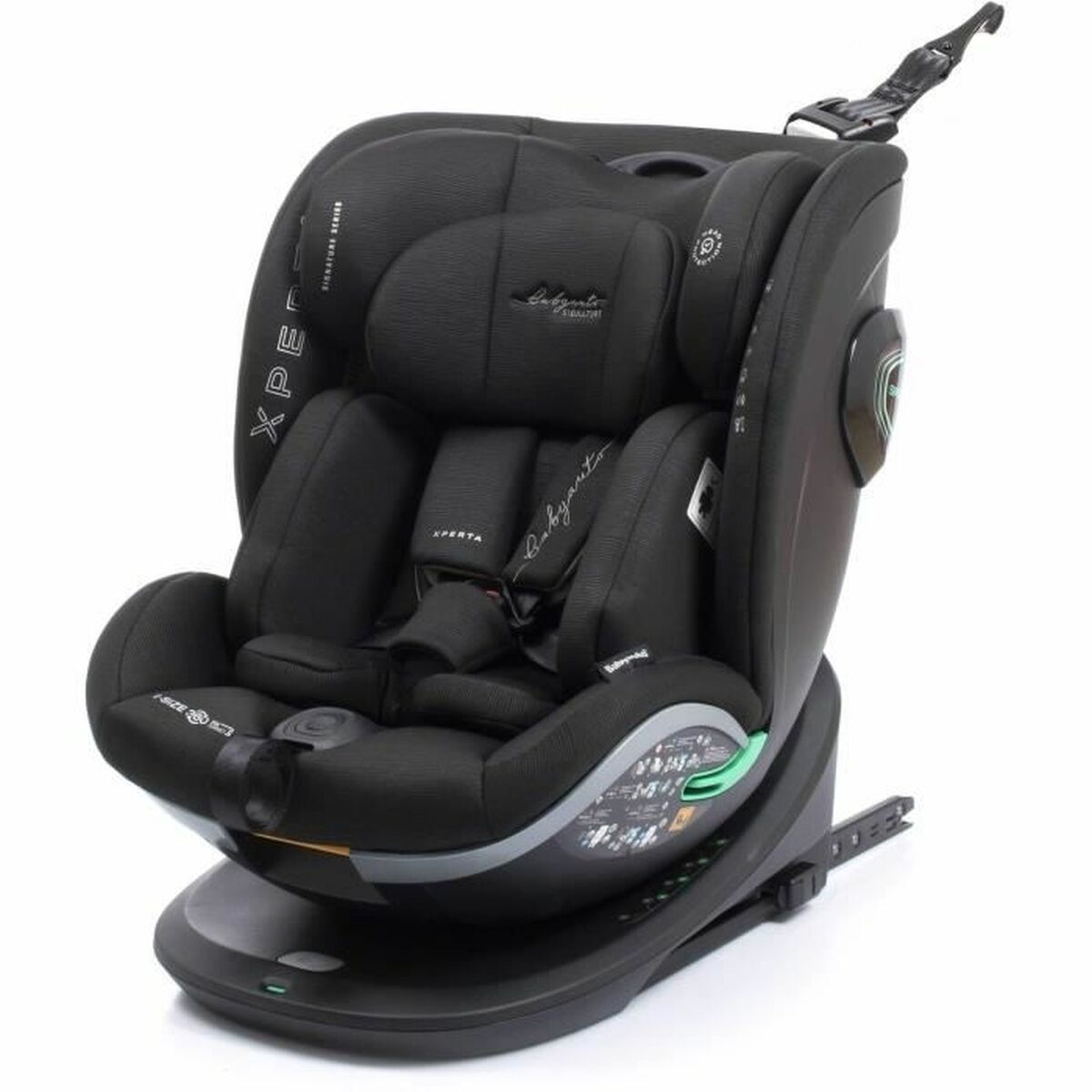 Autositz Babyauto XPERTA BLACK LINE Schwarz 0 (de 0 a 10 kilos) 0+ (de 0 a 13 kilos) I (9 - 18 kg) II (15-25 kg) III (22 - 36 kg