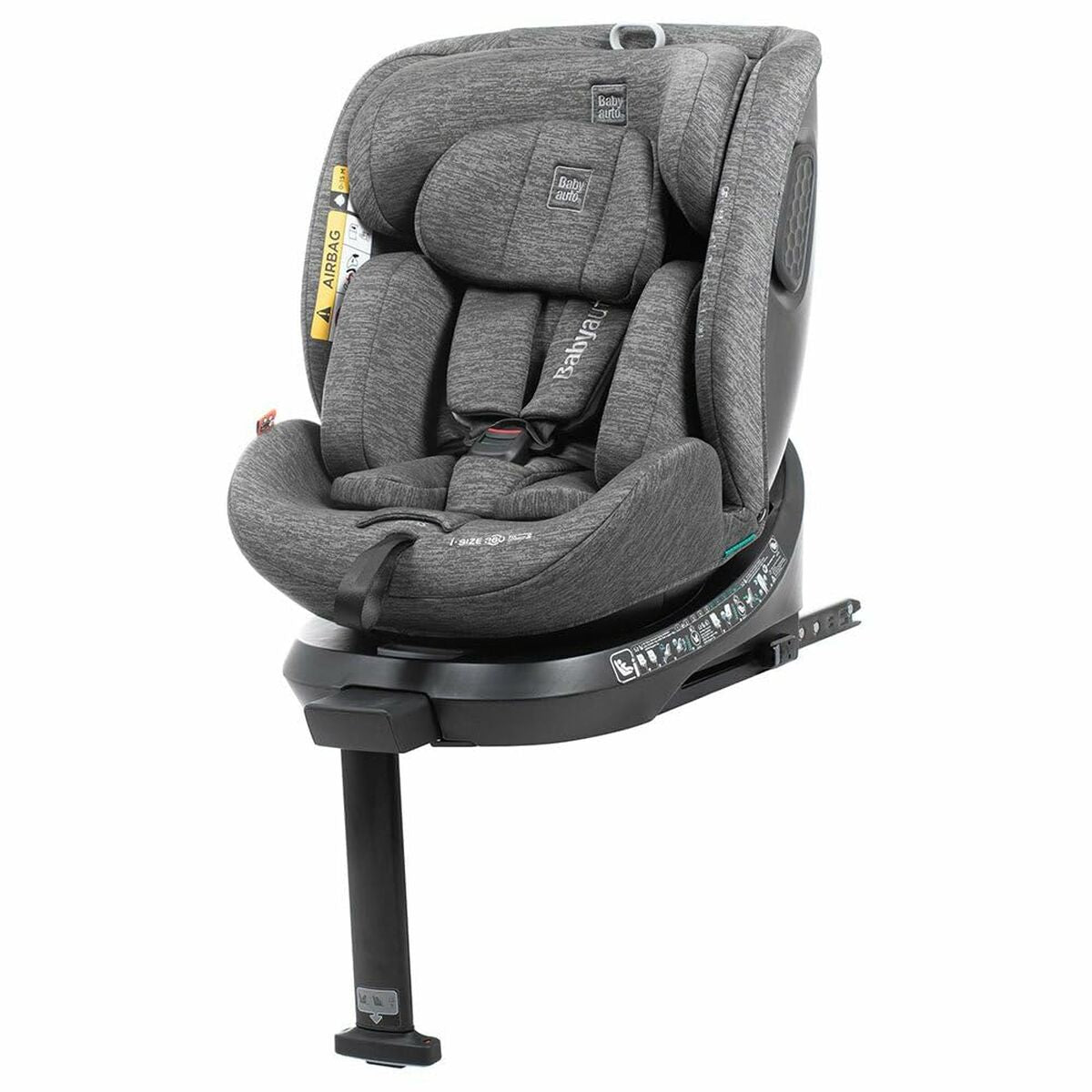 Autositz Babyauto CORE Grau 0 (de 0 a 10 kilos) I (9 - 18 kg) II (15-25 kg) III (22 - 36 kg) Für Kinder ECE R129/04
