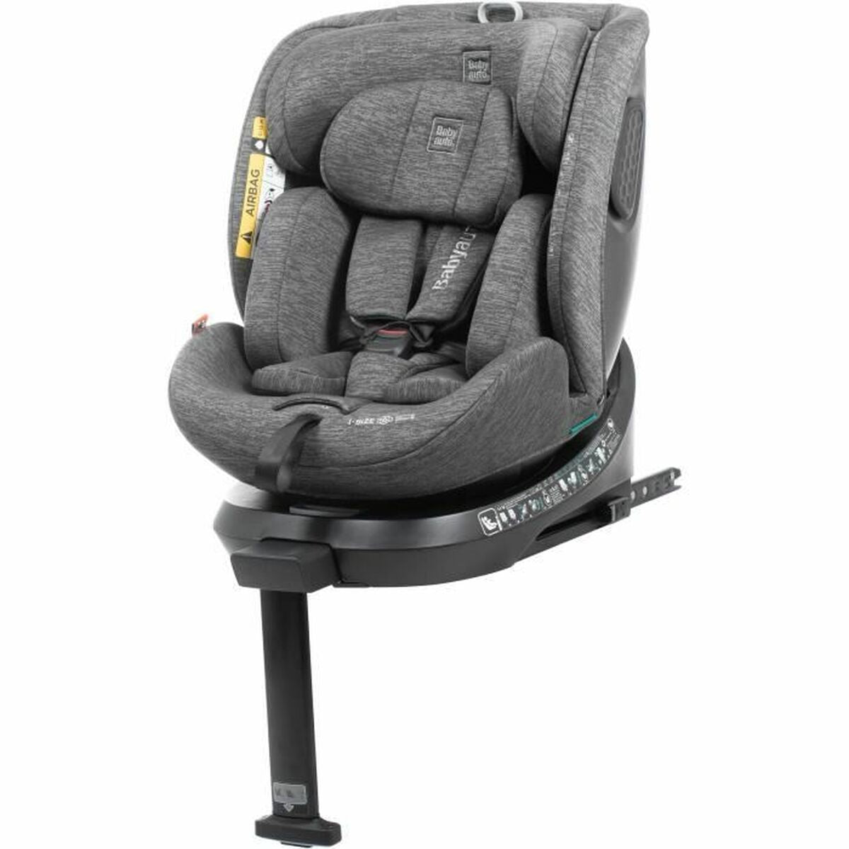 Autositz Babyauto CORE Grau 0 (de 0 a 10 kilos) I (9 - 18 kg) II (15-25 kg) III (22 - 36 kg) Für Kinder ECE R129/04