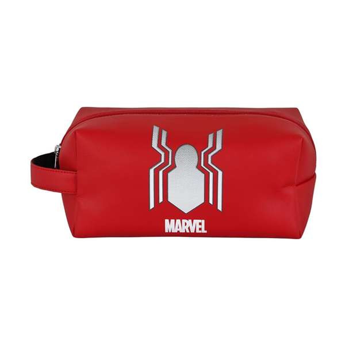 Kulturbeutel für die Schule Spider-Man Rot PVC 12 x 25 x 10 cm